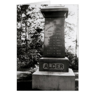 Horatio Alger's graf in Natick, Massachusetts