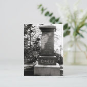 Horatio Alger's graf in Natick, Massachusetts Briefkaart (Staand voorkant)