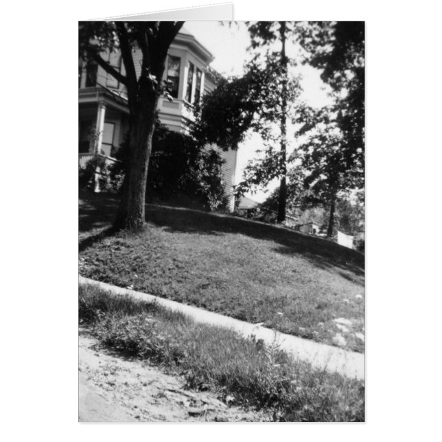 Horatio Alger's huis in Natick, Massachusetts (Voorkant)
