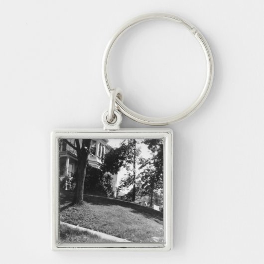 Horatio Alger's huis in Natick, Massachusetts Sleutelhanger (Voorkant)