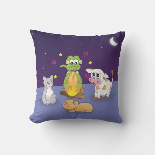 Horatio de droomdraak van de nachtkussen kussen (Voorkant)