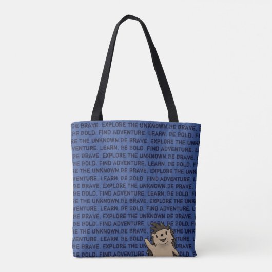 Horatio de egel - in de sterren tote bag (Achterkant)