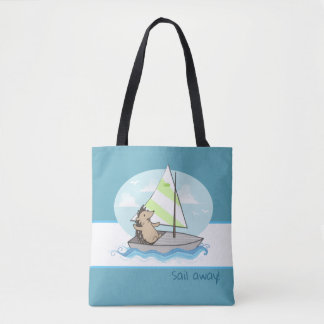 Horatio de Hedgel- Sail Away Tote Bag