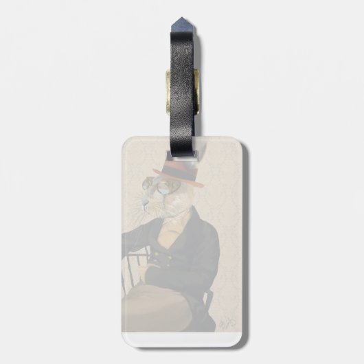 Horatio Hare op voorzitter Bagagelabel (Achterkant verticaal)