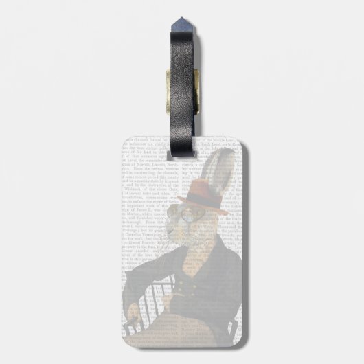 Horatio Hare op voorzitter Bagagelabel (Achterkant verticaal)