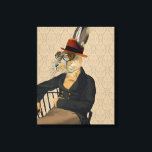 Horatio Hare op voorzitter Canvas Afdruk<br><div class="desc">Mode en beeldmateriaal</div>