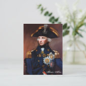 Horatio Nelson Briefkaart (Staand voorkant)