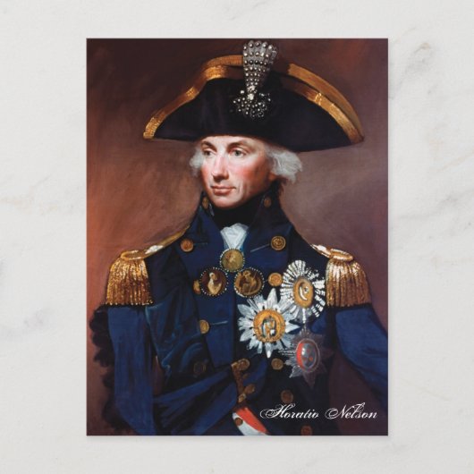 Horatio Nelson Briefkaart (Voorkant)