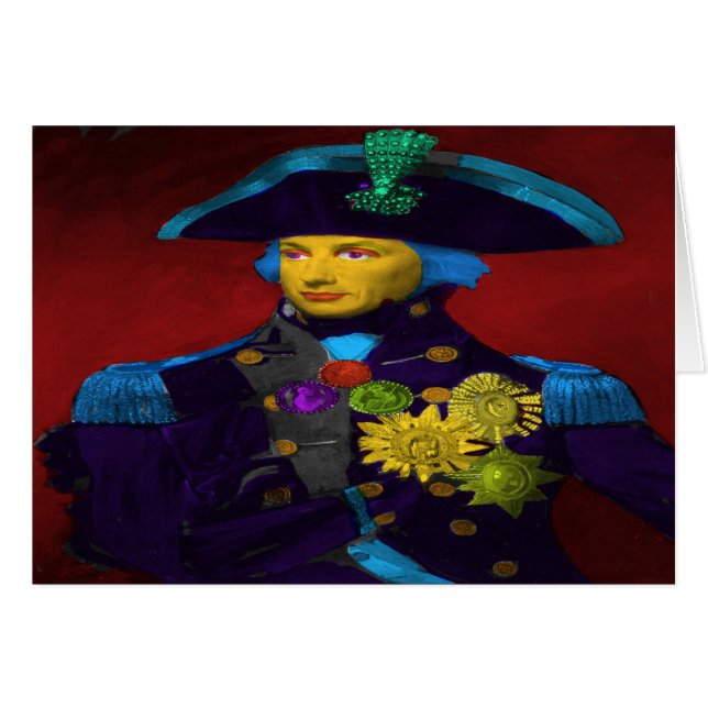 Horatio Nelson Pop Art (Voorkant Horizontaal)