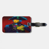 Horatio Nelson Pop Art Bagage Label (Achterkant horizontaal)
