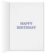 Horatio Nelson Pop Art Birthday Card (Binnen (Rechts))