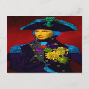 Horatio Nelson Pop Art Briefkaart