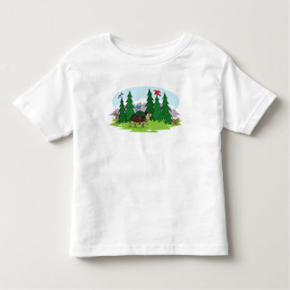 Horatio the Hedgel- Hiking Kinder Shirts