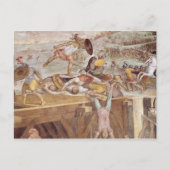 Horatius Cocles on the Sublician Bridge Briefkaart (Voorkant)