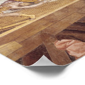 Horatius Cocles op de Subliciaanse brug Poster (Hoek)