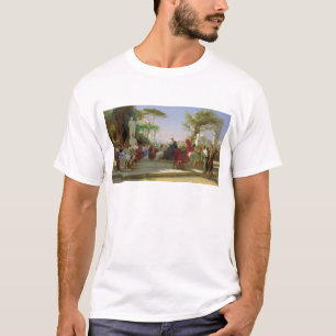Horatius Leest zijn Satires voor Maecenas, 1863 T-shirt