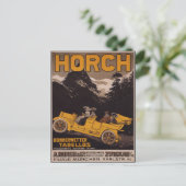 HORCH Automobile Briefkaart (Staand voorkant)