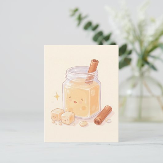 Horchata Feestdagenkaart (Staand voorkant)