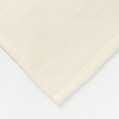 Horchata Fleece Deken (Hoek)