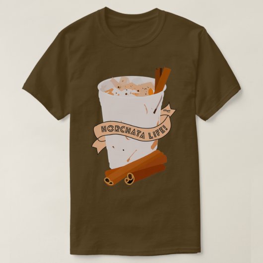Horchata Life T-shirt (Design voorkant)
