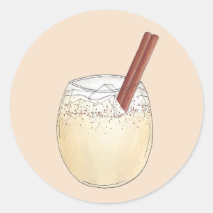 Horchata Orxata Mexicaanse Drink Beverage Ronde Sticker