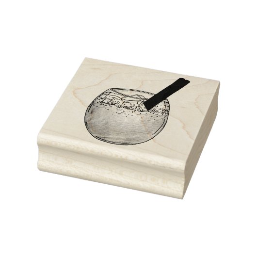 Horchata Orxata Mexicaanse Drink Beverage Rubberstempel (Stempel)