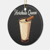 Horchata Queen Mexicaanse Drink Keramisch Ornament (Links)