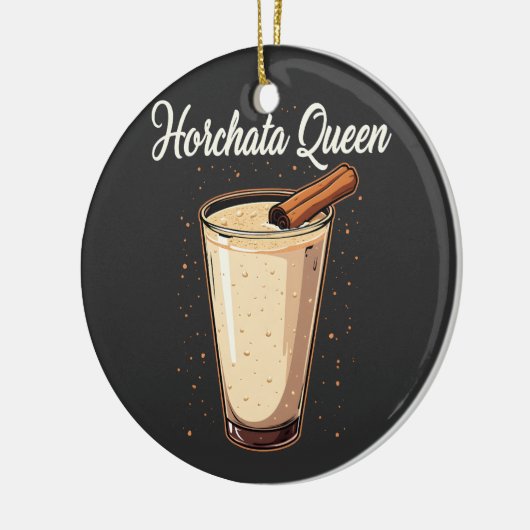 Horchata Queen Mexicaanse Drink Keramisch Ornament (Links)