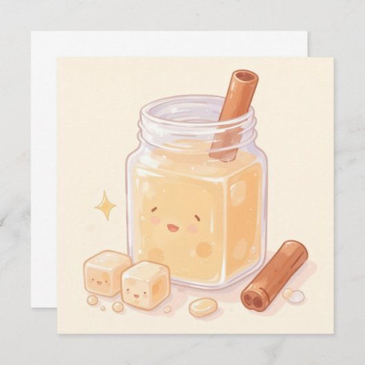 Horchata Save The Date (Voorkant / Achterkant)