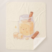 Horchata Sherpa Deken (Voorkant)