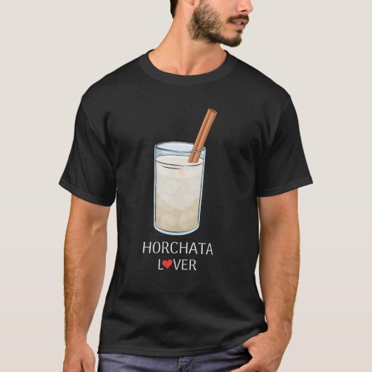 Horchata Shirt voor Mexicaanse en Spaanse Melk Bev (Voorkant)