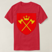 Hordaland Coat of Arms Norway T-shirt (Design voorkant)
