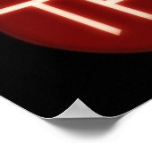 Horde bij nachtelijk poster (Hoek)