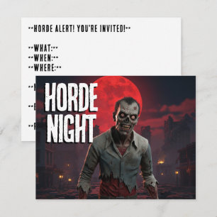 Horde Night Party Kaart