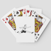 Hordeloper uit het verleden pokerkaarten (Achterkant)