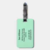 Horden Bagagelabel (Achterkant verticaal)