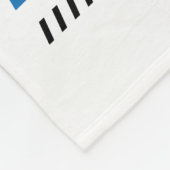 Hordles Track en Field You Run I Fly Fleece Deken (Hoek)