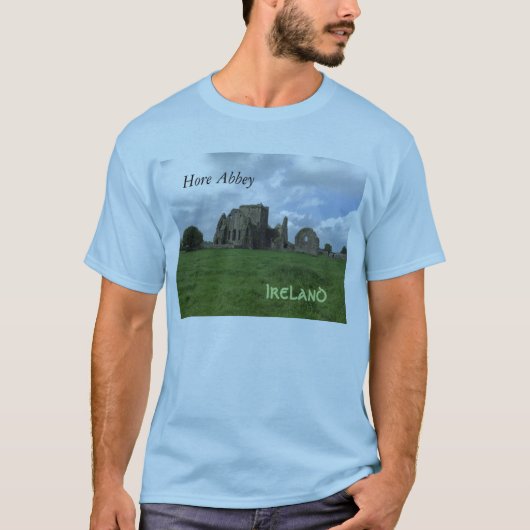 Hore Abbey Irish Ireland T Shirt (Voorkant)