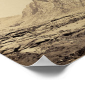 Horeb in de Sinaïwoestijn Poster (Hoek)