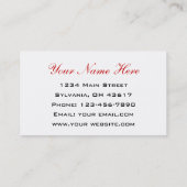 horecabakerij visitekaartje (Achterkant)