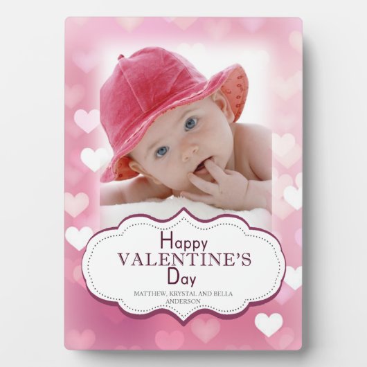 Horen Achtergrond foto Valentijns foto Plaque Fotoplaat (voorkant)