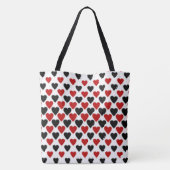 Horen All-Over-Print Canvas tas (Achterkant)