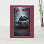 Horen in de Bossen Halloween Kaart (Voorkant)