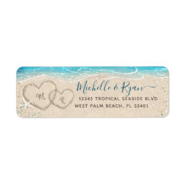 Horen in het Zand Adres van de Terugkeer van de Be Etiket