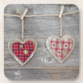 Horen over een Wooden Table Bier Onderzetter (Voorkant)