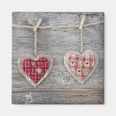 Horen over een Wooden Table Magneet (Voorkant)