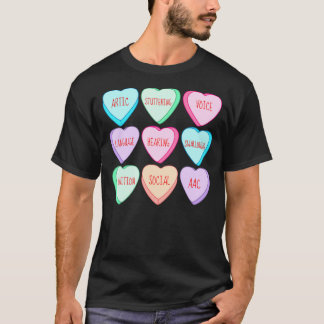 Horen Snoep Speech Language Patholoog SLP Valen T-shirt