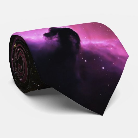 Horesehead Nebula Stropdas (Opgerold)