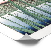 Horikiri Iris Garden Hiroshige Poster (Hoek)