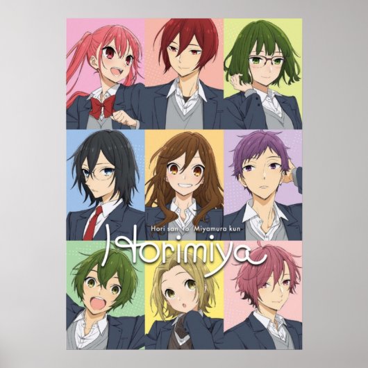 Horimiya Anime Poster (Voorkant)